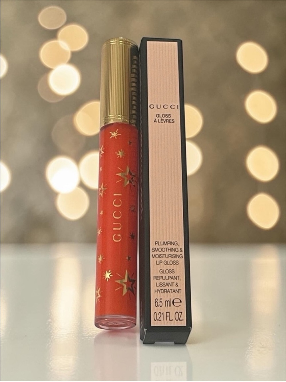 Gucci Gloss à Lèvres Plumping Lip Gloss - 526 Teresina Red NIB